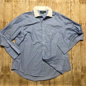 Ralph Lauren Green Label White Collar Dress shirt